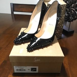 Christian Louboutin Black Patent Heels